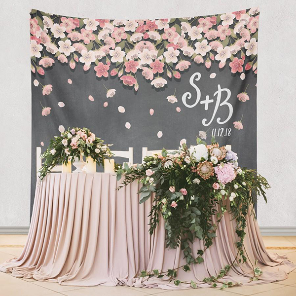 7 mẫu backdrop đẹp, độc đáo và dễ làm cho đám cưới 1